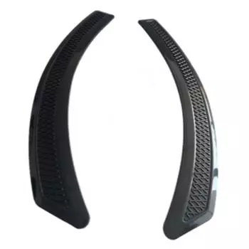 2Pcs Universal Front Fender Side Vent Cover Anti Scratch Wheel Scratch Cover Car Accessories Smooth Edge