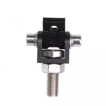 2Pcs Universal Hole 8mm LED Expansion Mounting Bracket Spotlight Holder Lamp Clamp for Car/ Motorcycle /UTV/ATV Ect