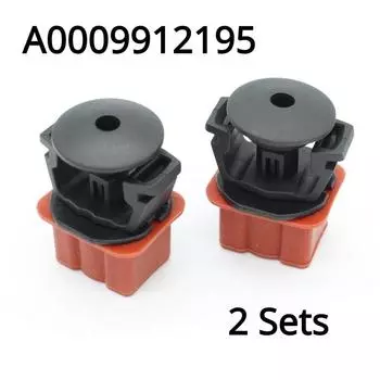 2Pcs Upper Radiator Mount For Mercedes E-Class C-Class A2115040059, A1695040114