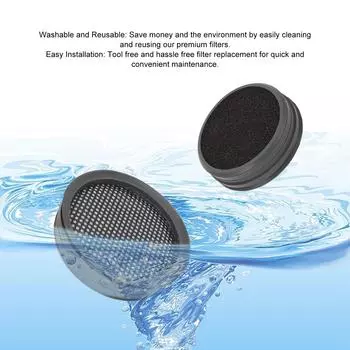 2 шт. фильтр для пылесоса многоразовый простой в установке эффективный аксессуар для пылесоса для FC6726 FC6727 FC6728 FC6729