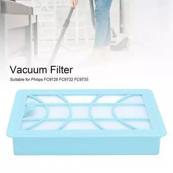 2Pcs Vacuum Cleaner Filters ABS Cleaner Replacement Parts for FC9728 FC9732 FC9735