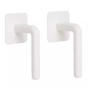 2pcs Wall Mount Paper Towel Holder No Drilling Easy Installation Towel Roll Stand Space Saving