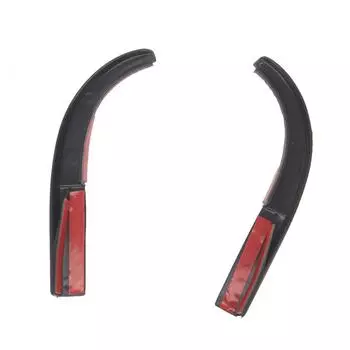 2Pcs Water Rain Diverters Gutter Extension Slot For Jeep Wrangler JK 2007-2017