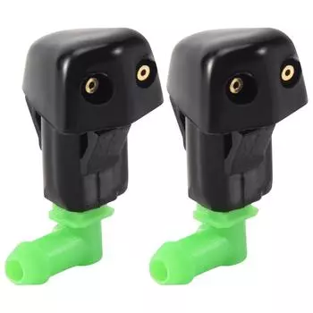 2Pcs Windshield Washer Wiper Spray Nozzle For Honda Accord 1998-2002