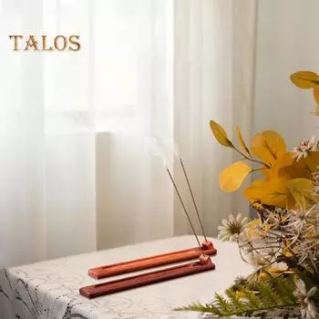 2 шт. деревянный держатель для благовоний, регулируемый угол, деревенский, элегантный, из натурального дерева, курильница, пеплоуловитель, украшение для дома, фестиваль 2pcs