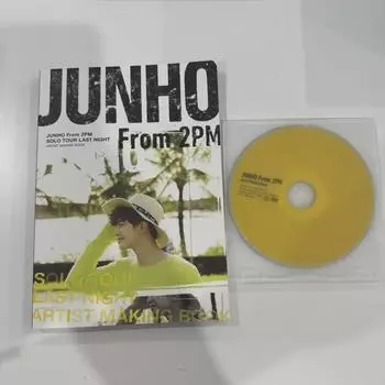 2pm Junho Last Night Фотокнига DVD Ли Джун-хо Альбом