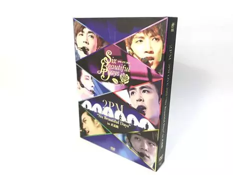 2PM LIVE 2012 Прекрасно в Budokan Press Limited «Шесть дней» (Первое издание) [DVD]