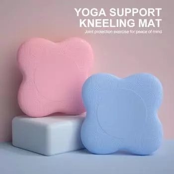 2Ppc наколенник защита запястья противоскользящая однотонная защитная накладка на локоть мягкая пена поддержка наколенник противоскользящий коврик для йоги 23.5x17.5x2.2cm