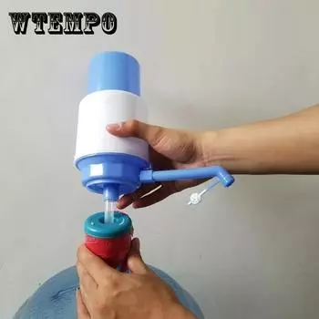 2PS Питьевая вода Бутилированная вода Всасывающее устройство Ручной насос Устройство давления воды Ручной насос Тип Бытовой 1PS синий