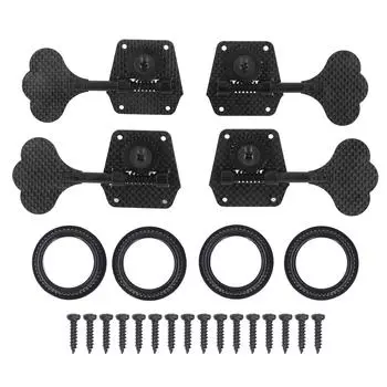 2R 2L электрическая басовая колышек открытая карбоновая басовая гитара из нержавеющей стали колковая механика