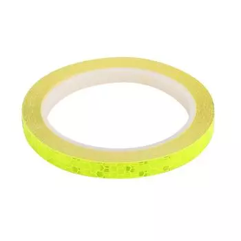 2Rolls велосипедные светоотражающие наклейки для велосипеда защитная лента для колес (желтый) жёлтый
