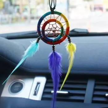 2Sbug Moon s Whisper Car Mini Dream Catcher, корейский автомобильный аксессуар