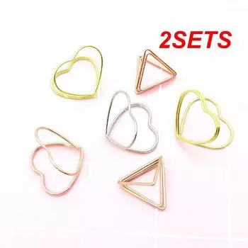 2SETS Подставка для открыток с сообщениями для вечеринки, свадьбы, банкета, двухслойная универсальная праздничная атрибутика, держатель для сообщений в форме сердца, фотозажим