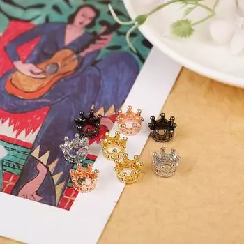 2шт 1:12 кукольных домиков, миниатюрная мини-металлическая модель короны, игрушки, аксессуары для кукол