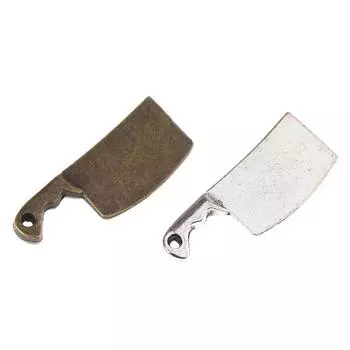 2шт 1:12 миниатюрных кукольных ножей для фруктов и овощей, кухонные принадлежности, аксессуары One Size