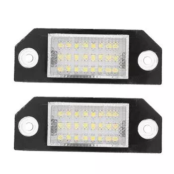 2шт 24 светодиодных бусины Светодиодная лампа номерного знака для C MAX MK2