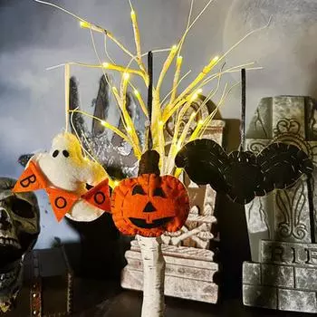 2шт 3D заполненный плюшевый подвесной шнурок для Хэллоуина праздничная атмосфера веселая тыква летучая мышь украшение для дома праздничная вечеринка