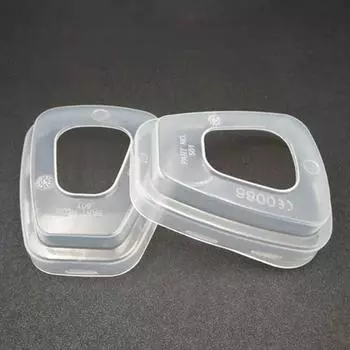 2шт 501 Фиксатор фильтра Респиратор Маска для лица Противогаз прозрачный