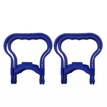 2шт 5-галлонная ручка для бутылки с водой, сверхмощный пластиковый эргономичный нескользящий кувшин для воды 2pcs жёлтый