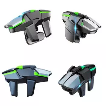 2шт 6 пальцев мобильный телефон игровой триггер для PUBG телефон игровой контроллер геймпад контроллер для Android iPhone геймпад