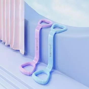 2шт 8 слов йога эспандер грудной эспандер канат тренировка открытая спина тренировка спорт тренажерный зал фитнес резиновые резинки