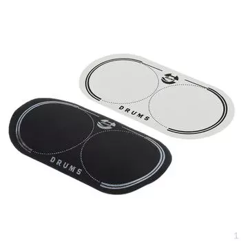 2шт эквалайзер двойной педали патч для бас-барабан ударный инструмент