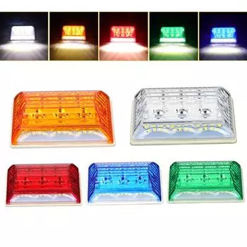 2шт авто прицеп DC 24V светодиодные боковые габаритные фонари автомобиля внешние предупредительные задние фонари