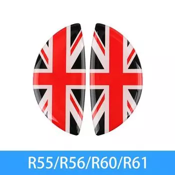 2шт автомобильные дверные ручки запястья анти царапины 3D стерео защитная наклейка для наклеек