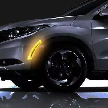 2шт автомобильные колеса отпугивающие наклейки предупреждающая лента безопасности предупреждение о столкновении подходит для всех автомобилей светоотражающая наклейка украшение автомобиля