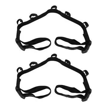 2шт автомобильный держатель для удочки, фиксирующий ремень, держатель для удочки, стойка