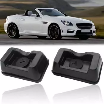 2шт автомобильный подъемник подъемный домкрат Pad для Mercedes Benz A209 W209 W211 W203 C215 W20 2001-2014 OE# 2039970186 замена автомобиля чёрный