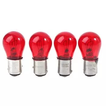2шт Baw15D красный тормозной стоп-сигнал задний фонарь автомобиля лампа 12В указатели поворота сигнальные огни BAW15D