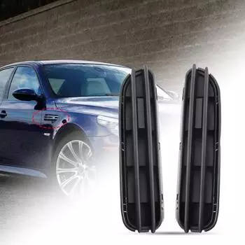2шт боковое крыло вентиляционная решетка длительный срок службы антикоррозийный ABS автомобильный Стайлинг боковой