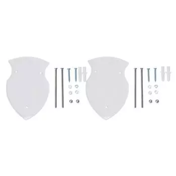 2шт держатель для меча стойка вешалка настенный держатель для топора акриловое настенное крепление для меча топора прозрачный