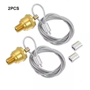 2шт для грузовиков прочный воздушный бак сливной клапан с кабелем