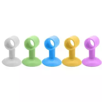 2шт дверная ручка глушитель противоударный силиконовый легкий бытовой аксессуар белый