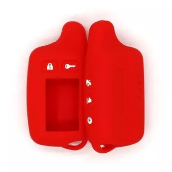 2шт двусторонний ЖК-пульт дистанционного управления сигнализацией чехол идеально подходит для Tomahawk Tw9010 Tw9030 легко устанавливается и снимается ударопрочный