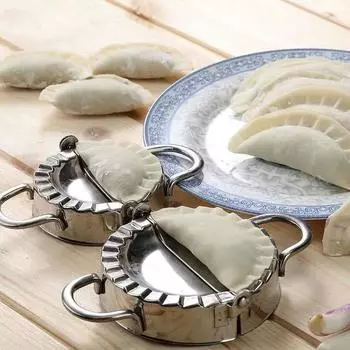 2шт. Форма для пельменей 304 нержавеющая сталь пельменная машина бытовой ручной пресс кухонная выпечка кондитерские изделия форма для пельменей аксессуары