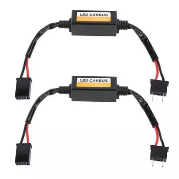 2шт H7 светодиодный декодер фар водонепроницаемый Plug and Play анти мерцающий Canbus декодер ошибок