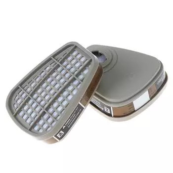 2шт картриджный фильтр 6001Cn органический для 6800 6200 7502 защитная крышка для лица