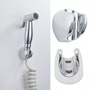 2шт кронштейн для душевой лейки настенный кронштейн для душа для унитаза держатель для биде держатель для распылителя ручной кронштейн для душевой лейки прочный