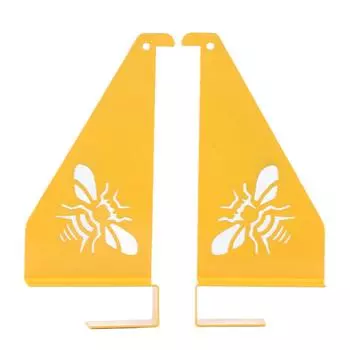 2шт кронштейны для осмотра улья, металлический держатель для пчелиного ящика на 4 рамки, многофункциональный