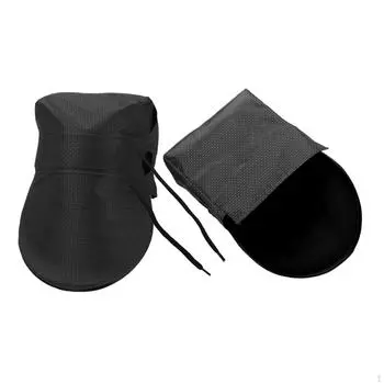 2шт летние мотоциклетные муфты на руль, рукавицы, универсальные, водонепроницаемые, простая установка Solid Black