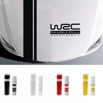 2шт. Линии, буквы, самоклеящиеся наклейки на капот автомобиля, украшение на автомобиль чёрный