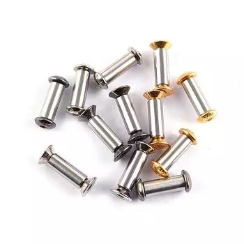 2шт M4 ножи винт заклепка для Diy материал нож ручка пластина крепежный винт