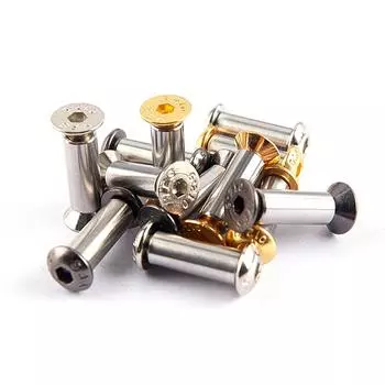 2шт M4 ножи винт заклепка для Diy материал нож ручка пластина крепежный винт