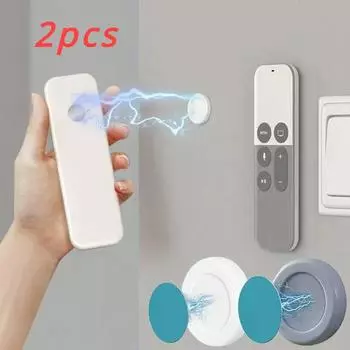 2шт магнитные крючки магнитный держатель настенный крепёж сильный магнит крючок для гнезда пульт дистанционного управления держатель для хранения домашний органайзер крючок