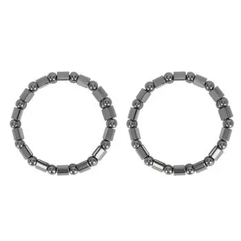 2шт магнитный браслет уменьшить головокружение баланс сахара в крови тела здравоохранения браслеты