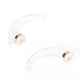 2шт модель ушного вкладыша крючок анти-вой локоть разъем трубки для слухового аппарата уха
