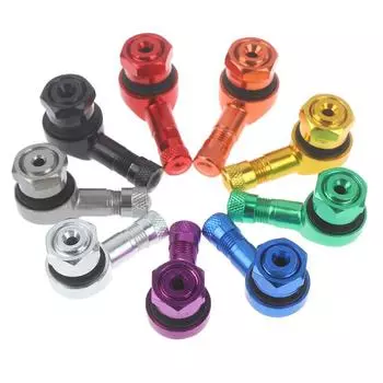 2шт мотоцикл электромобиль модификация шин алюминиевый сплав герметичный клапан сопло